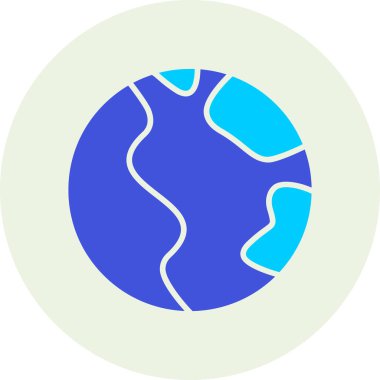 Dünya gezegeni ikonu