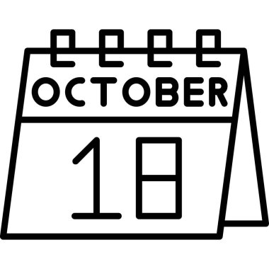 Takvim simgesi tasarım vektörü beyaz arkaplanda izole edildi