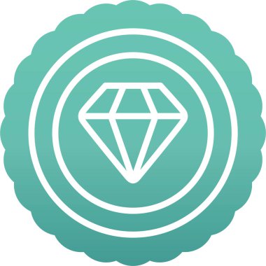 Elmas kristal simgesi, taslak biçimi