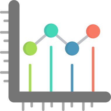 bar çizelgesi vektör simgesi