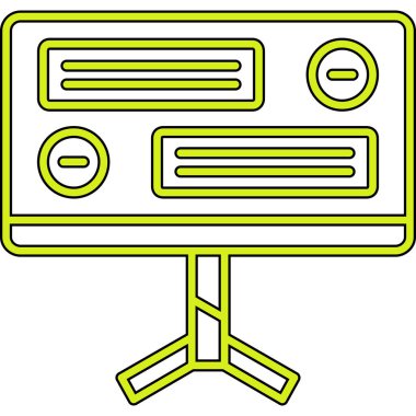 Modern b 'nin vektör illüstrasyonu eksik simgesi