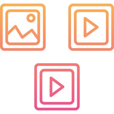 seo modern simgesinin vektör illüstrasyonu