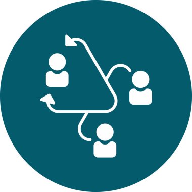 Seo simgesinin vektör illüstrasyonu