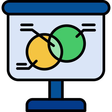 Seo simgesinin vektör illüstrasyonu