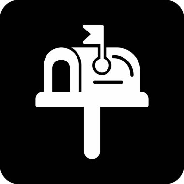 Yol işareti simgesinin vektör illüstrasyonu