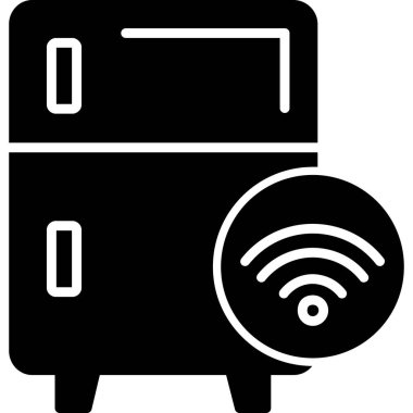 ev gereçleri buzdolabı simgesi