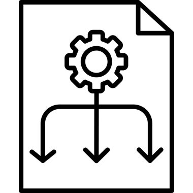 Ayarlama. Web simgesi basit illüstrasyon