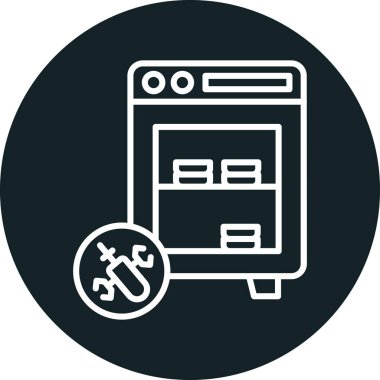 seo modern simgesinin vektör illüstrasyonu