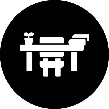 Modern simgenin vektör illüstrasyonu