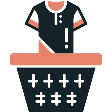 futbol futbol ikonu, vektör illüstrasyonu