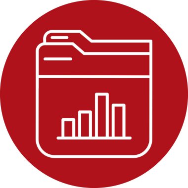 İş ve finans simgesinin vektör illüstrasyonu