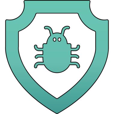 Kalkanın vektör illüstrasyonu