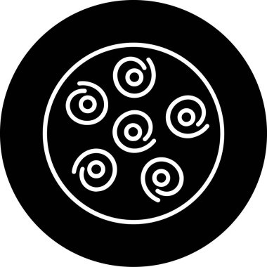 Gıda simgesinin vektör illüstrasyonu