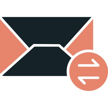 e-posta mektup simgesi ana hat biçiminde