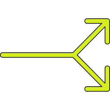 yön ikonu vektör illüstrasyonu