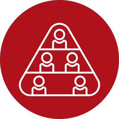 İnsan simgesinin vektör illüstrasyonu