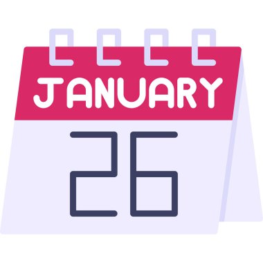 29 Şubat tarihli takvim, vektör illüstrasyonu