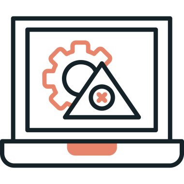 seo modern simgesinin vektör illüstrasyonu