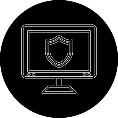 Modern simgenin vektör illüstrasyonu