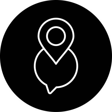 konum haritası simgesi simgesi