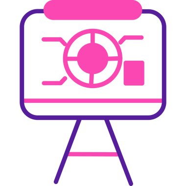 Kamera. Web simgesi basit illüstrasyon