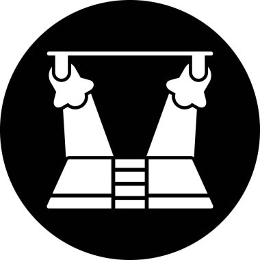 Modern b 'nin vektör illüstrasyonu eksik simgesi