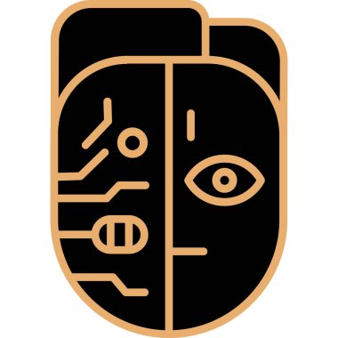 Çizgi film karakterinin vektör çizimi