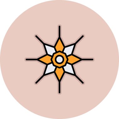 Pusula simgesi vektör resimlemesi