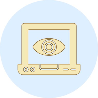 Web simgesi, vektör illüstrasyonu