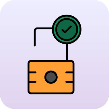 pil vektör illüstrasyonu