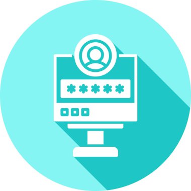 seo modern simgesinin vektör illüstrasyonu