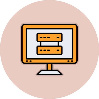 Ağ simgesi. vektör illüstrasyonu