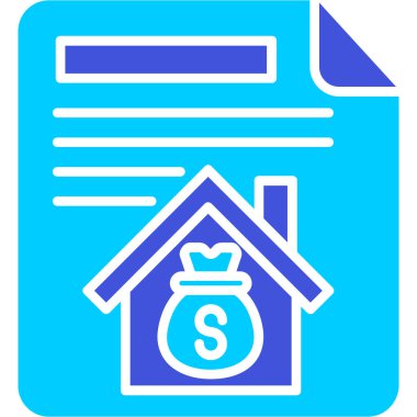 Ev. Web simgesi basit illüstrasyon