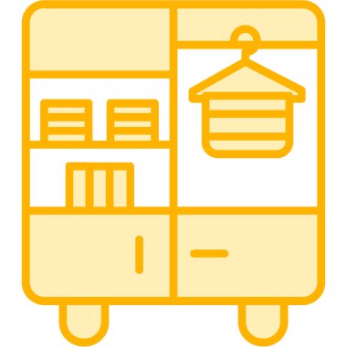 Depo simgesi vektör illüstrasyonu