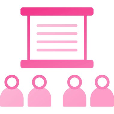 Dizüstü bilgisayarı olan insanların vektör çizimi.