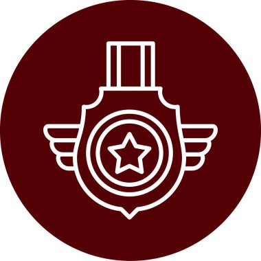 Eşsiz Pusula Vektörü Kabartma Simgesi