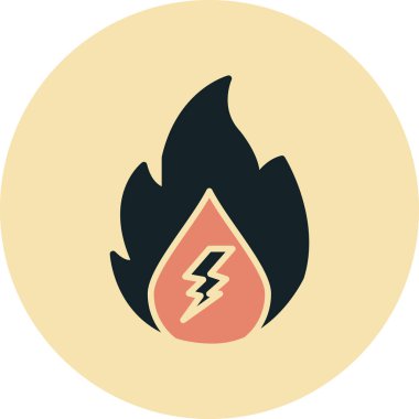 Simge vektör resimlemesini ateşle