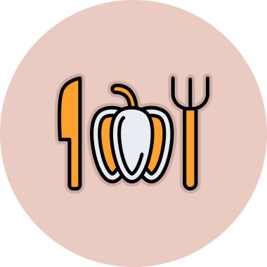 Vektör illüstrasyonu, çizgi film simgesi arkaplanı.