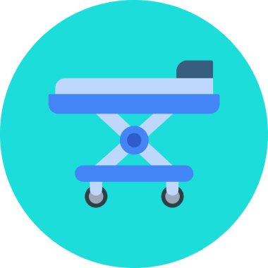 Mobilya simgesinin vektör illüstrasyonu