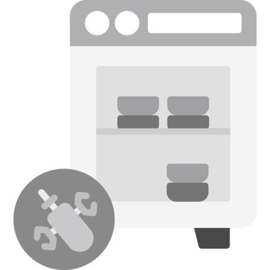 Servis vektör simgesini onar