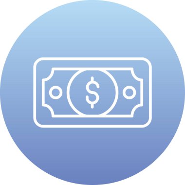 Vektör Doları simge tasarlamak