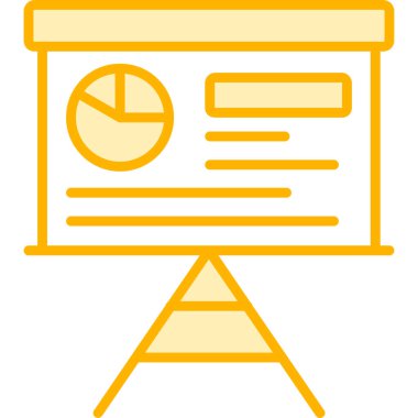 reklam panosu pazarlama simgesi - taslak biçimi