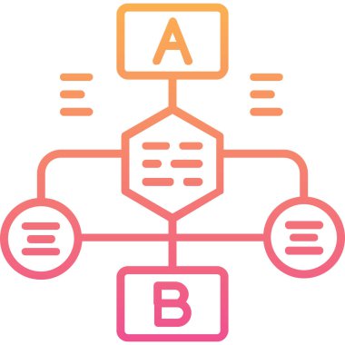 Seo simgesinin vektör illüstrasyonu