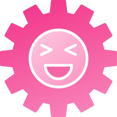 Kızgın surat. Web simgesi