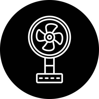 fan simgesi vektör illüstrasyonu