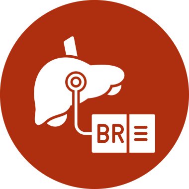 kan torbası vektör simgesi modern illüstrasyon