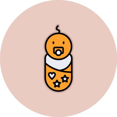 Geleneksel kahve stili dövme çıkartması.