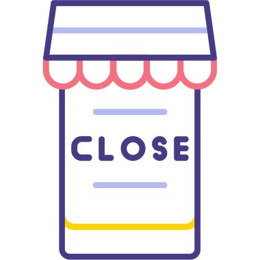 Dükkan. Basit tasarım