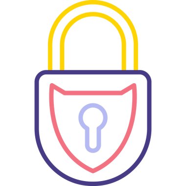 Güvenlik kilidi. Basit tasarım