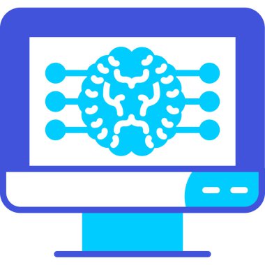 beyin yapay zeka simgesi
